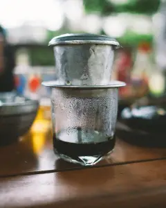 Vietnamese Drip Coffee (Cà Phê Sữa Đá)